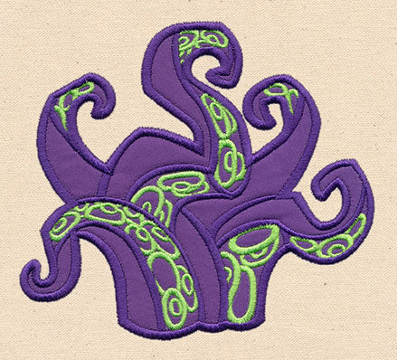 Tentacle Pocket Topper (Applique)
