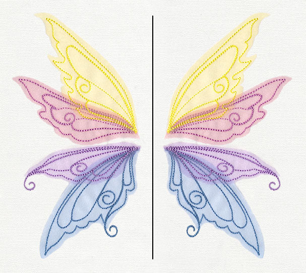Sheer Magic Wings (Applique)