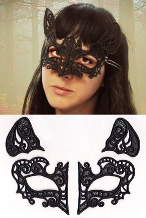 Kitty Cat Mask (Lace)