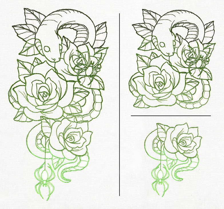 Spooky Snake Sleeve (Split)