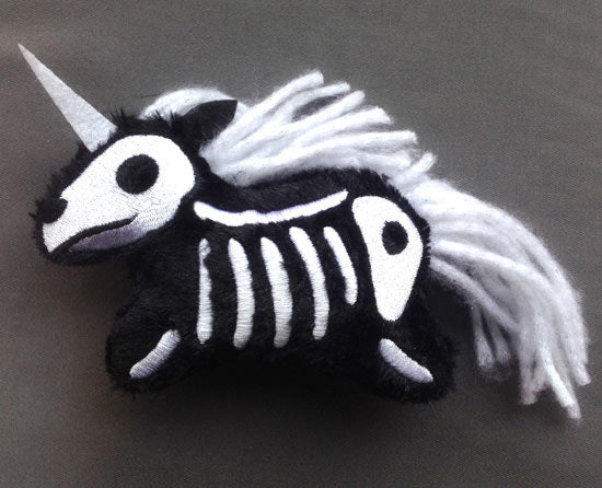Skelly Plushies - Unicorn (Stuffed)