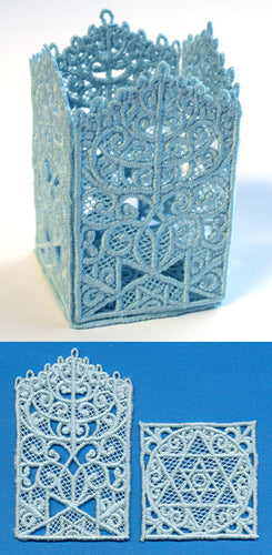 Hanukkah Lantern (Lace)