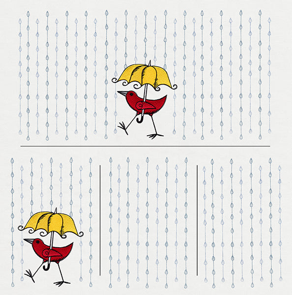 Afternoon Rain Showers (Split)