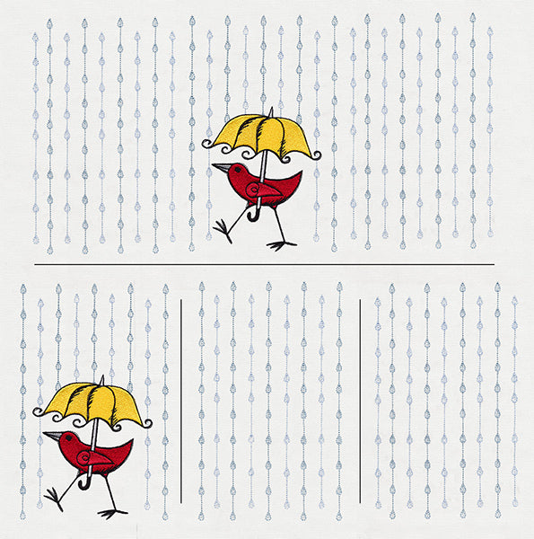 Afternoon Rain Showers (Split)