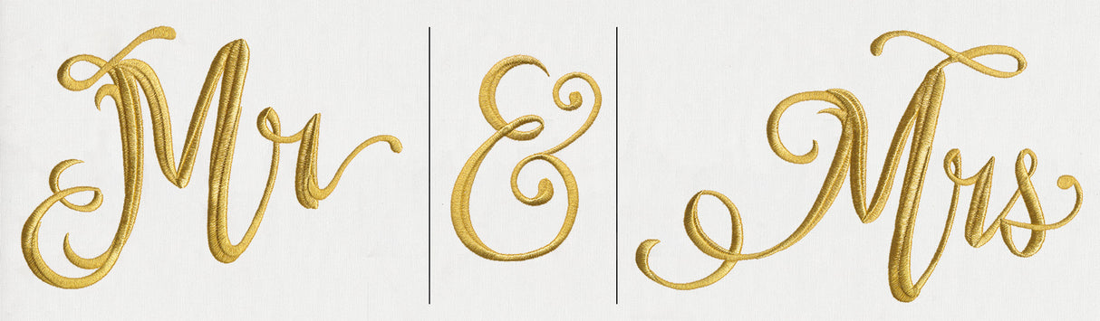 Mr. and Mrs. Script (Split)