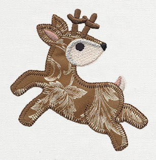 Patchwork Thicket - Fawn (Applique)