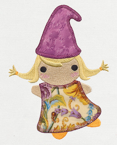 Patchwork Thicket - Mrs. Gnome (Applique)