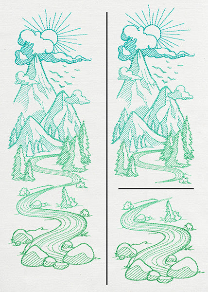 Mountain Valley Sleeve (Split)