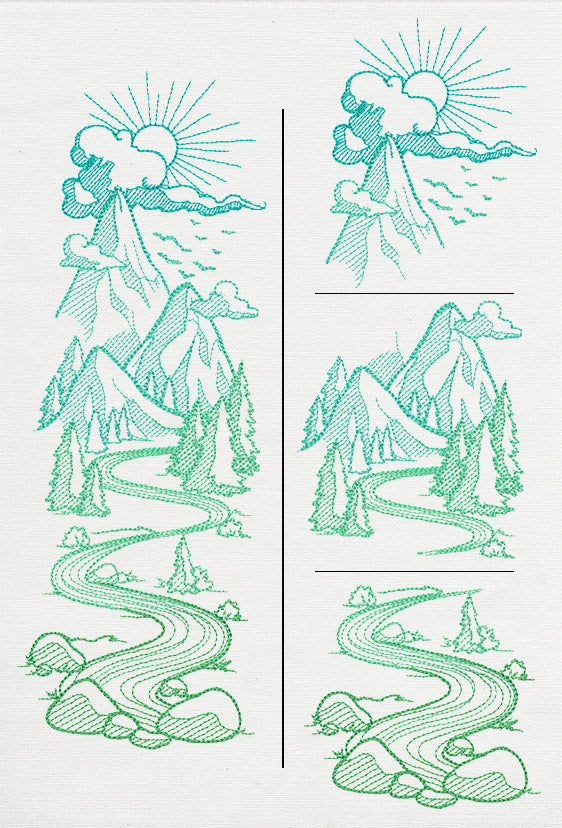 Mountain Valley Sleeve (Split)