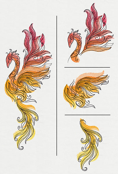 Raised Phoenix (Split)