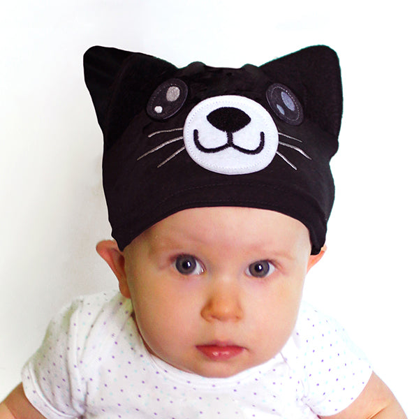 Noggin Nanimals - Kitty Face (Applique) (Split)