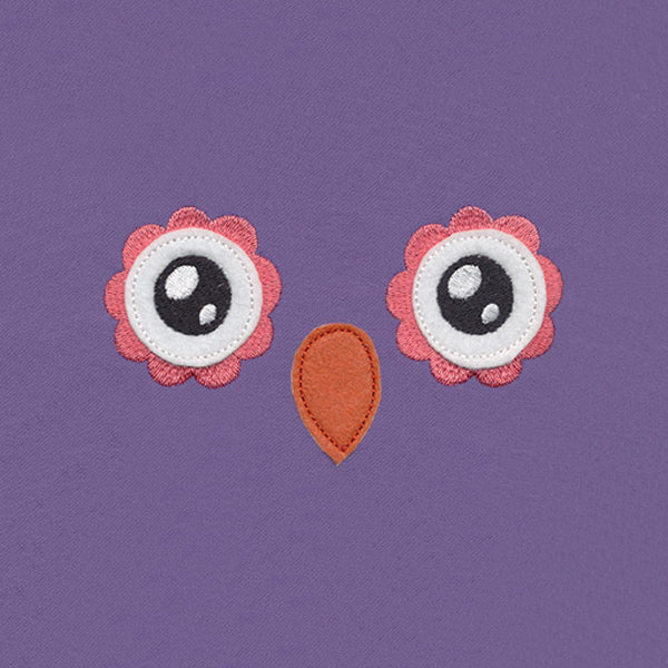 Noggin Nanimals - Owl Face (Applique)