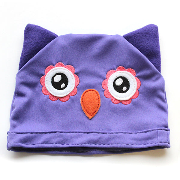 Noggin Nanimals - Owl Face (Applique) (Split)