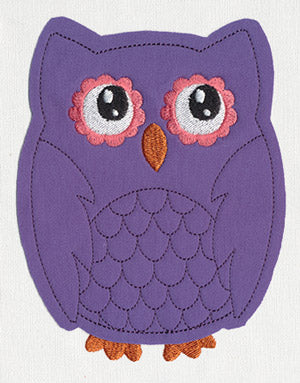 Noggin Nanimals - Owl (Applique)