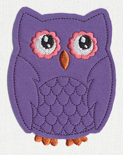 Noggin Nanimals - Owl (Applique)