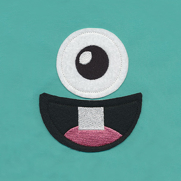 Noggin Nanimals - Monster Face (Applique)