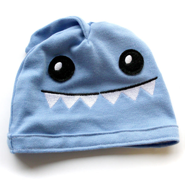 Noggin Nanimals - Shark Face (Applique) (Split)
