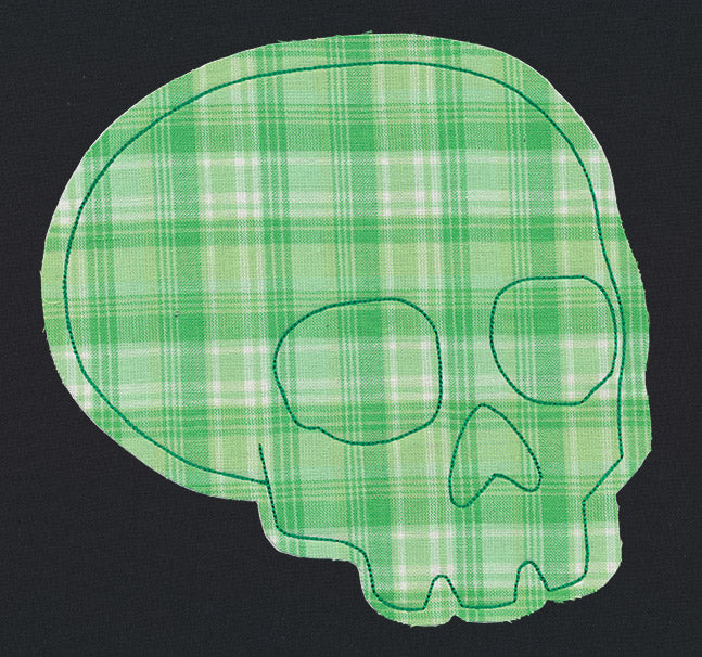 Flash Stitch - Skull (Applique)