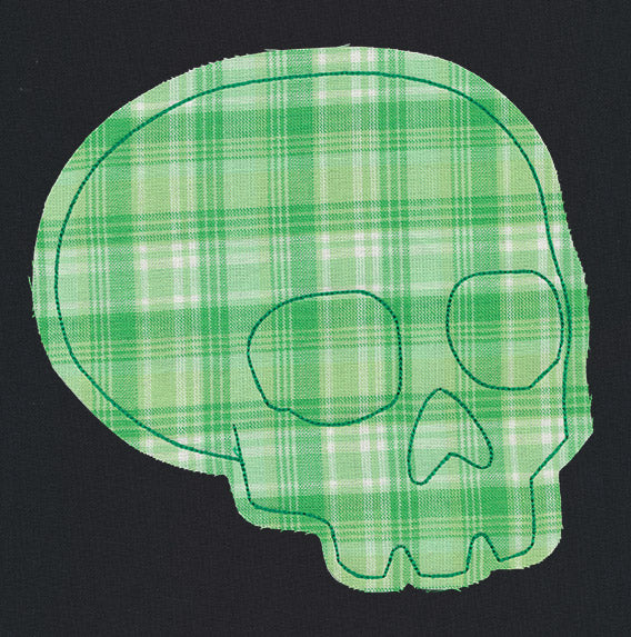 Flash Stitch - Skull (Applique)