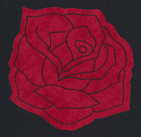 Flash Stitch - Rose (Applique)