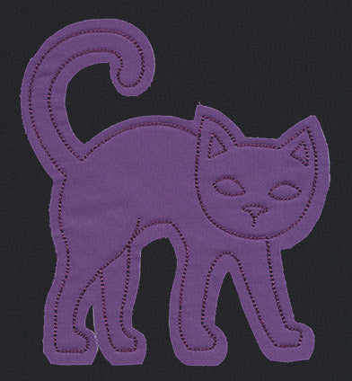 Flash Stitch - Cat (Applique)