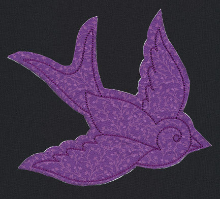 Flash Stitch - Swallow (Applique)