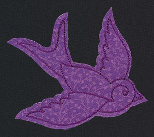 Flash Stitch - Swallow (Applique)