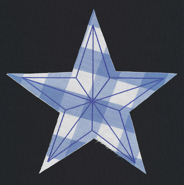 Flash Stitch - Nautical Star (Applique)
