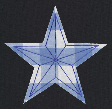 Flash Stitch - Nautical Star (Applique)