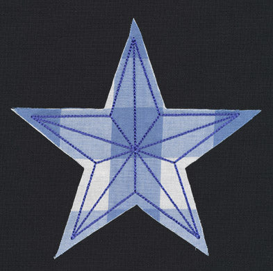Flash Stitch - Nautical Star (Applique)