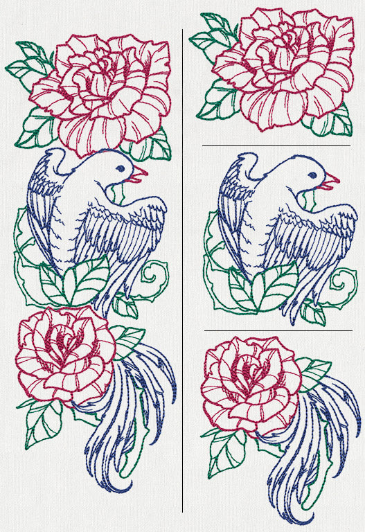 Avian Bloom Sleeve (Split)