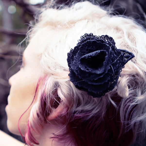 Dark Adornments - Flower (Lace)