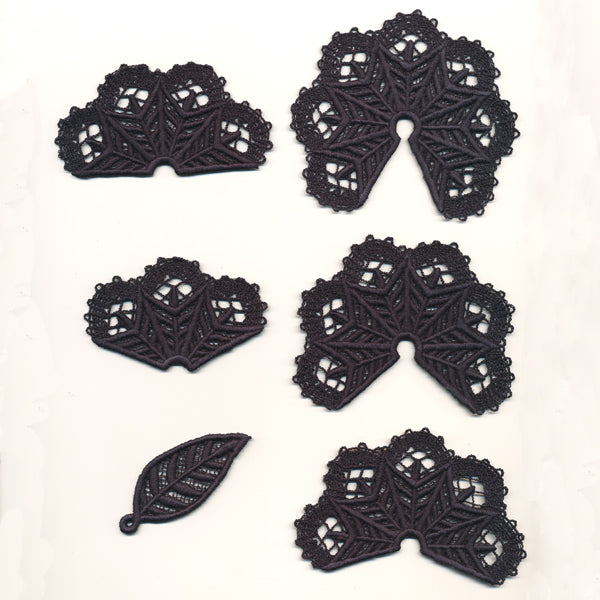 Dark Adornments - Flower (Lace)