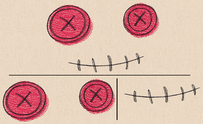 Misfit Factory - Button Face