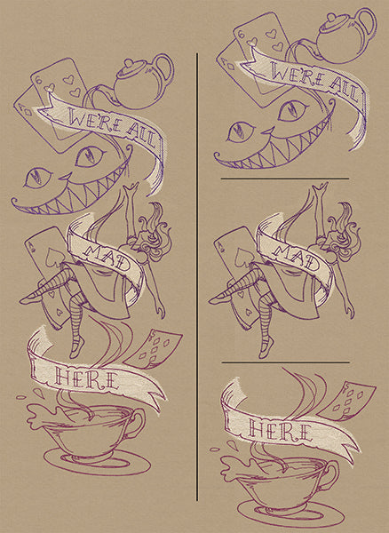 Candlelight Tales - Alice in Wonderland (Split)