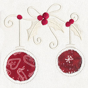 Pretty Ornaments (Reverse Applique)