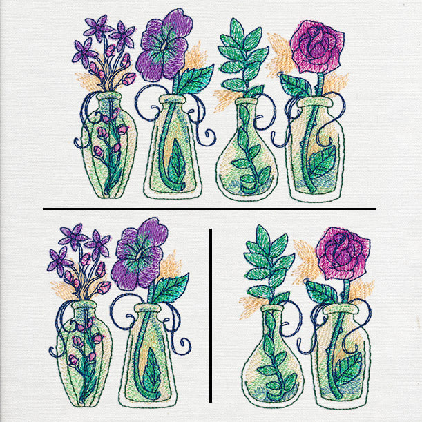 Kaleidoscope Blooms - Vials (Split)