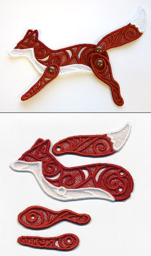 Frolicking Fox (Lace)