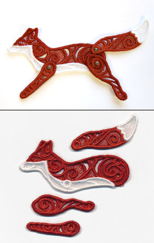 Frolicking Fox (Lace)