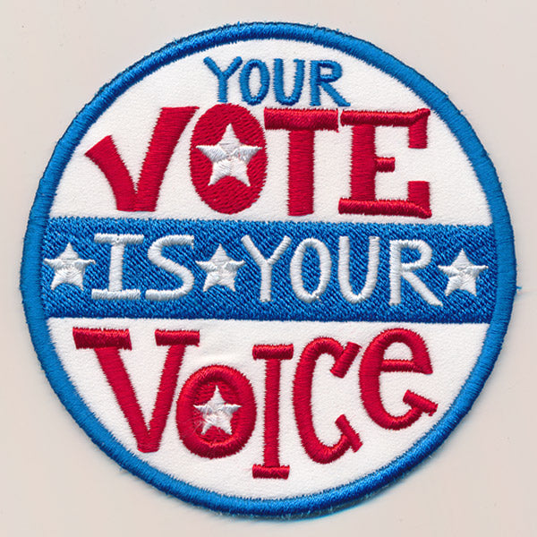 Your Vote Is Your Voice (Patch)