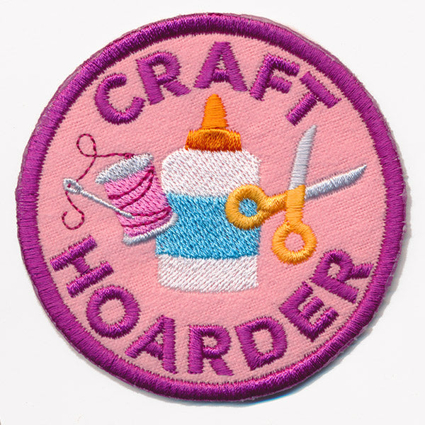 Crafty Merit Badges - Craft Hoarder (Patch)