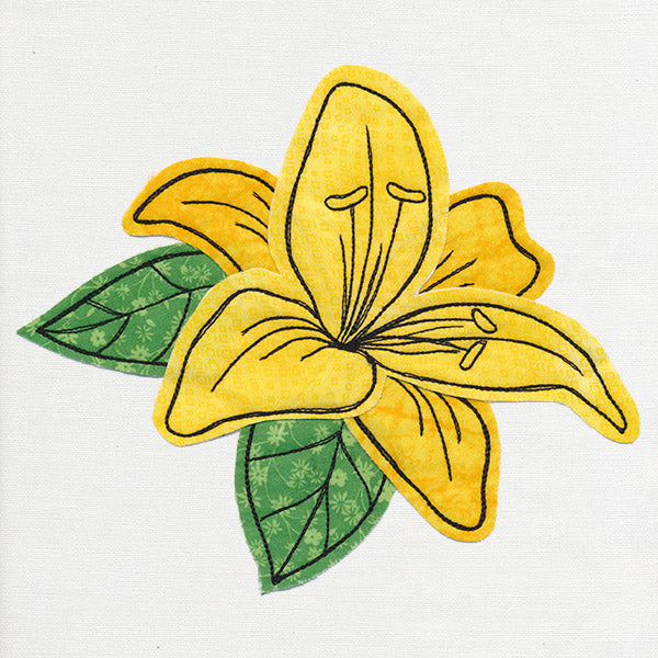 Lively Lily (Applique)
