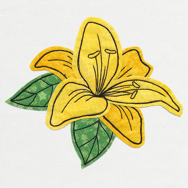 Lively Lily (Applique)