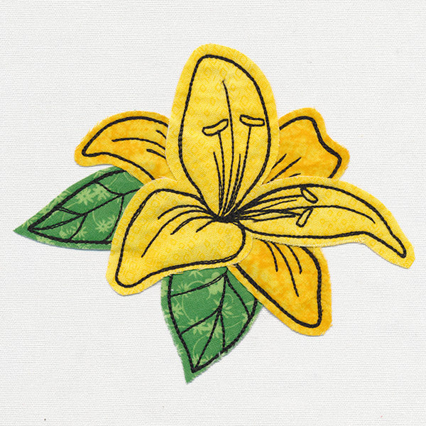 Lively Lily (Applique)