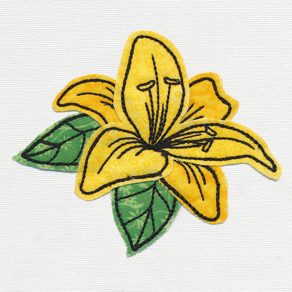 Lively Lily (Applique)
