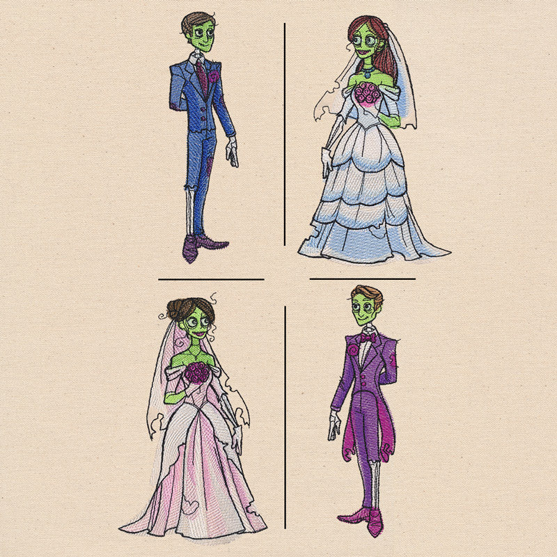 Zombie Wedding (Mix and Match)