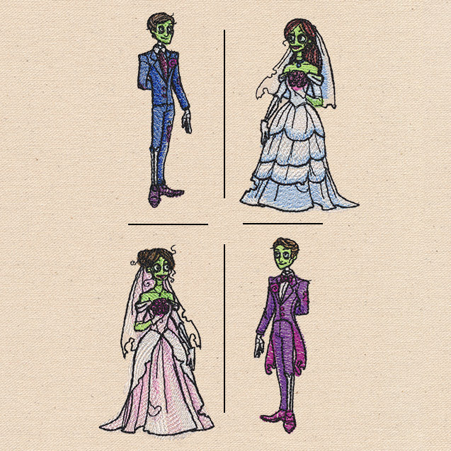 Zombie Wedding (Mix and Match)