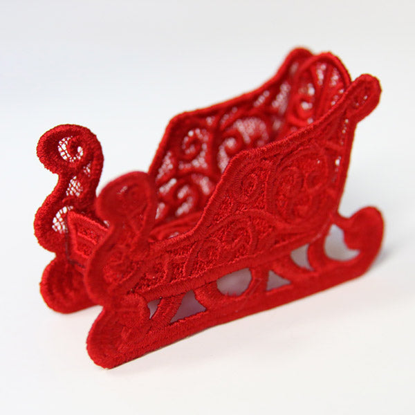 Santa's Sleigh (Lace)