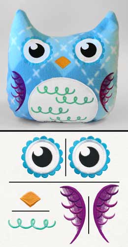 Owl Plush Kit