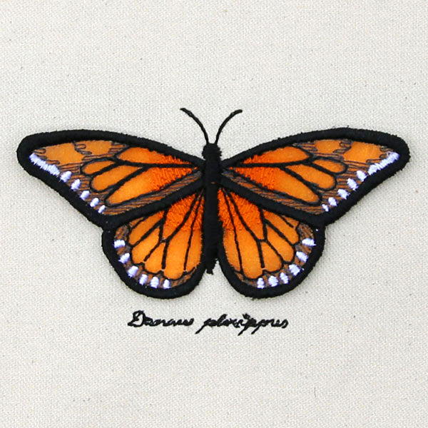 Winged Curiosities - Monarch (3D Applique)